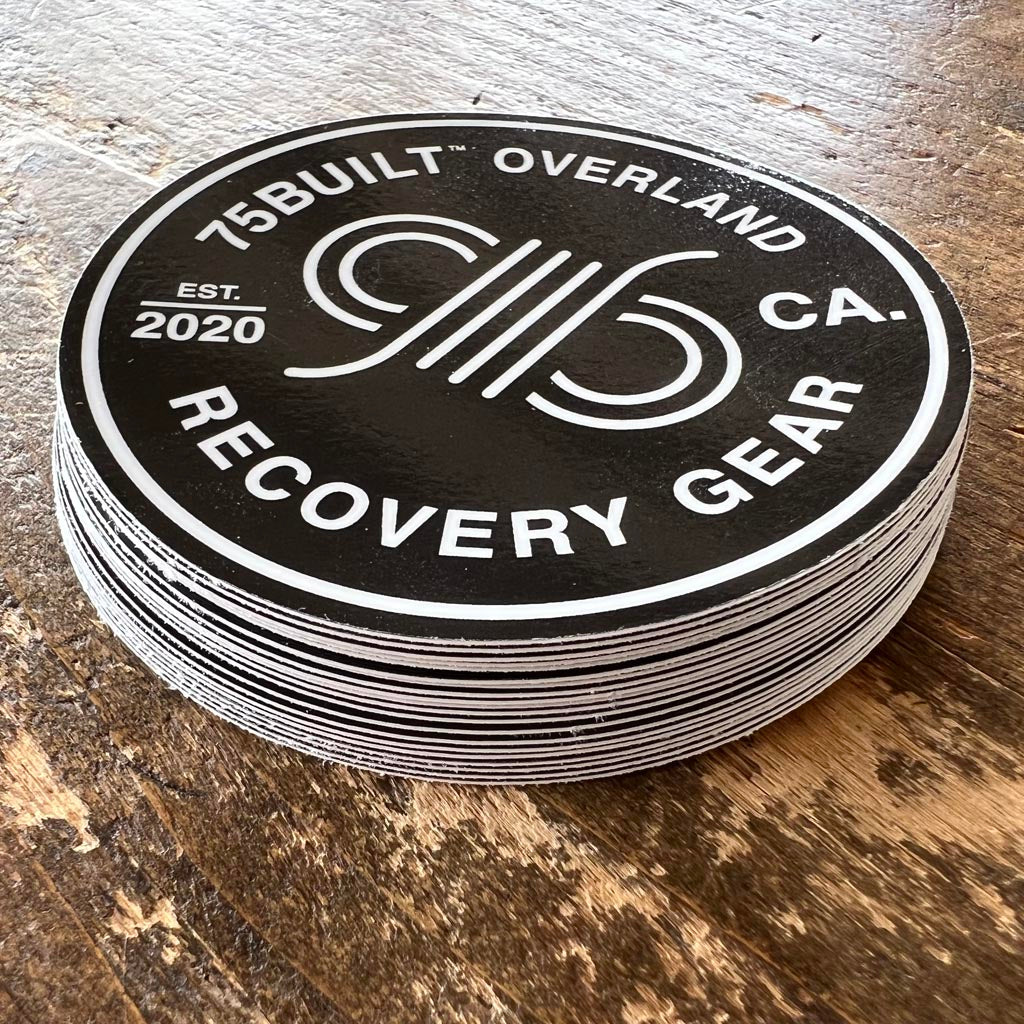 75Built Recovery Sticker image 2