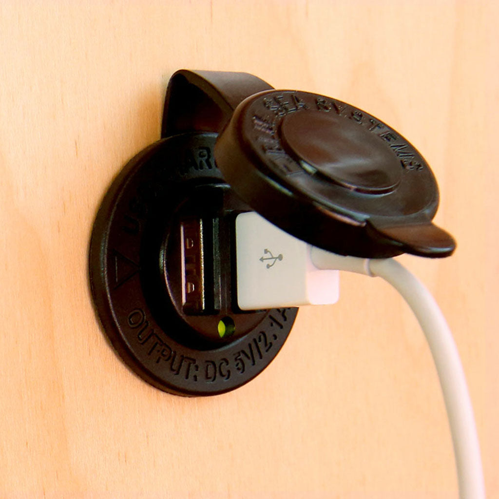 Blue Sea Dual 2.1A USB Charger Socket image 1