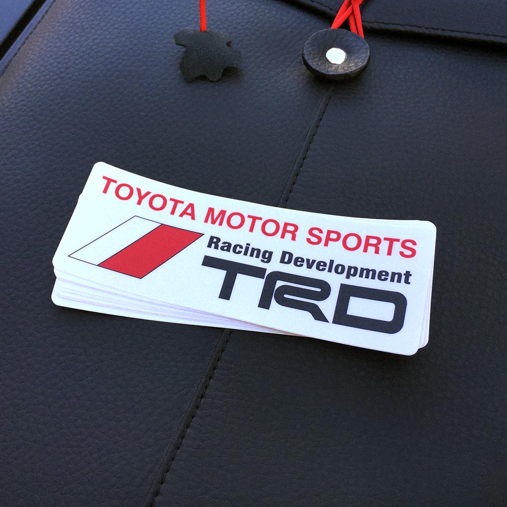 TRD Toyota Motor Sports Sticker image 1