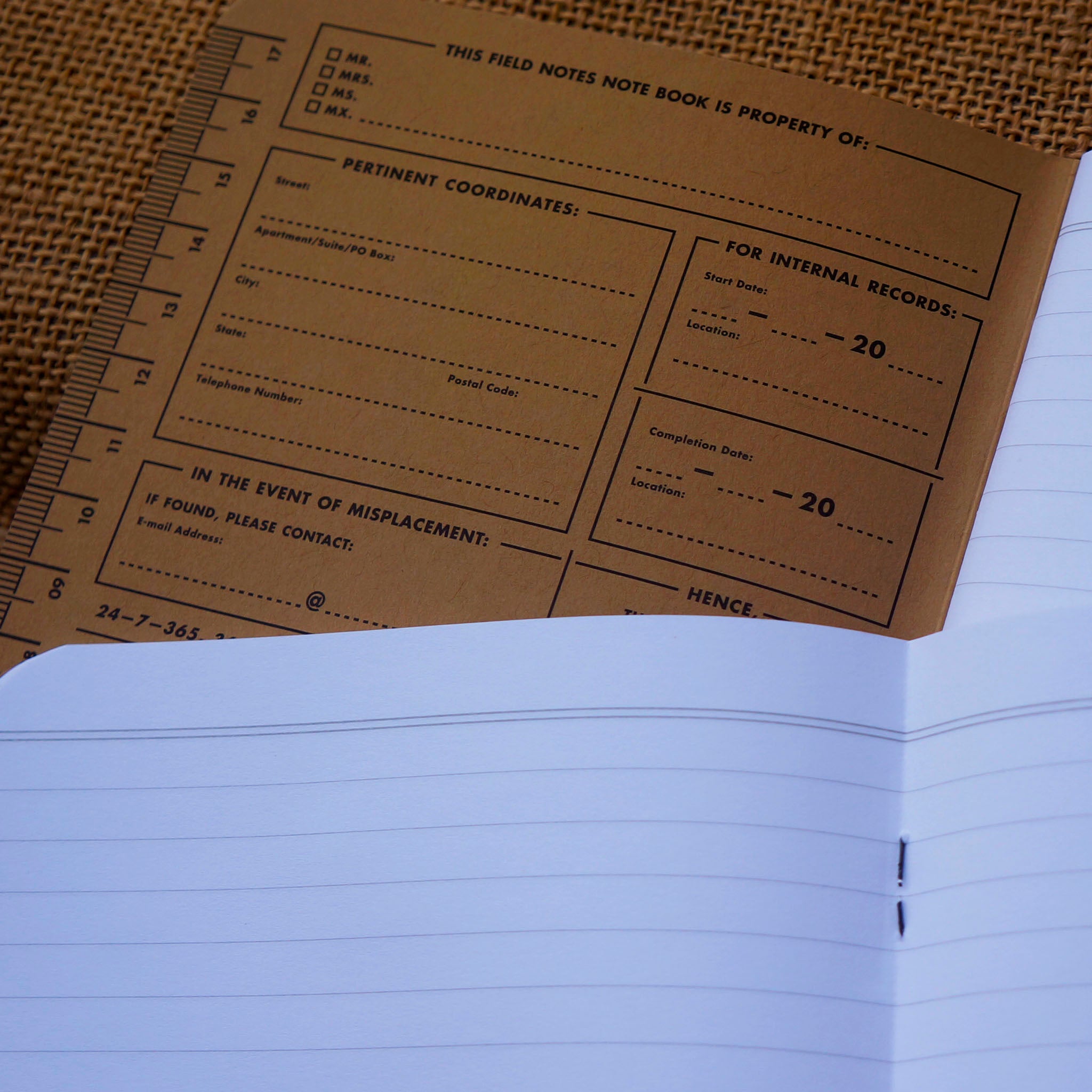 Field Notes - Pitch Black Ruled 2-Pack image 4