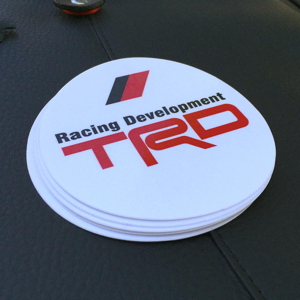 TRD Racing Development Circle Sticker image 0