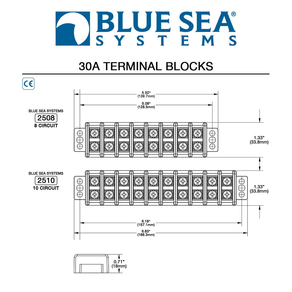 Blue Sea 30A Terminal Block image 12