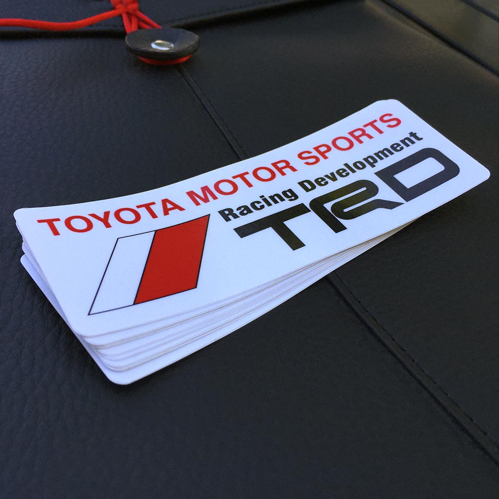 TRD Toyota Motor Sports Sticker image 0
