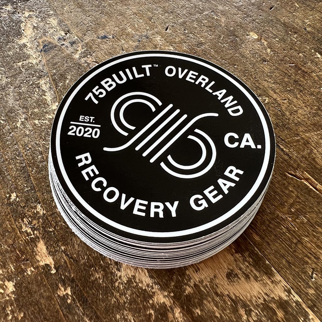 75Built Recovery Sticker image 0