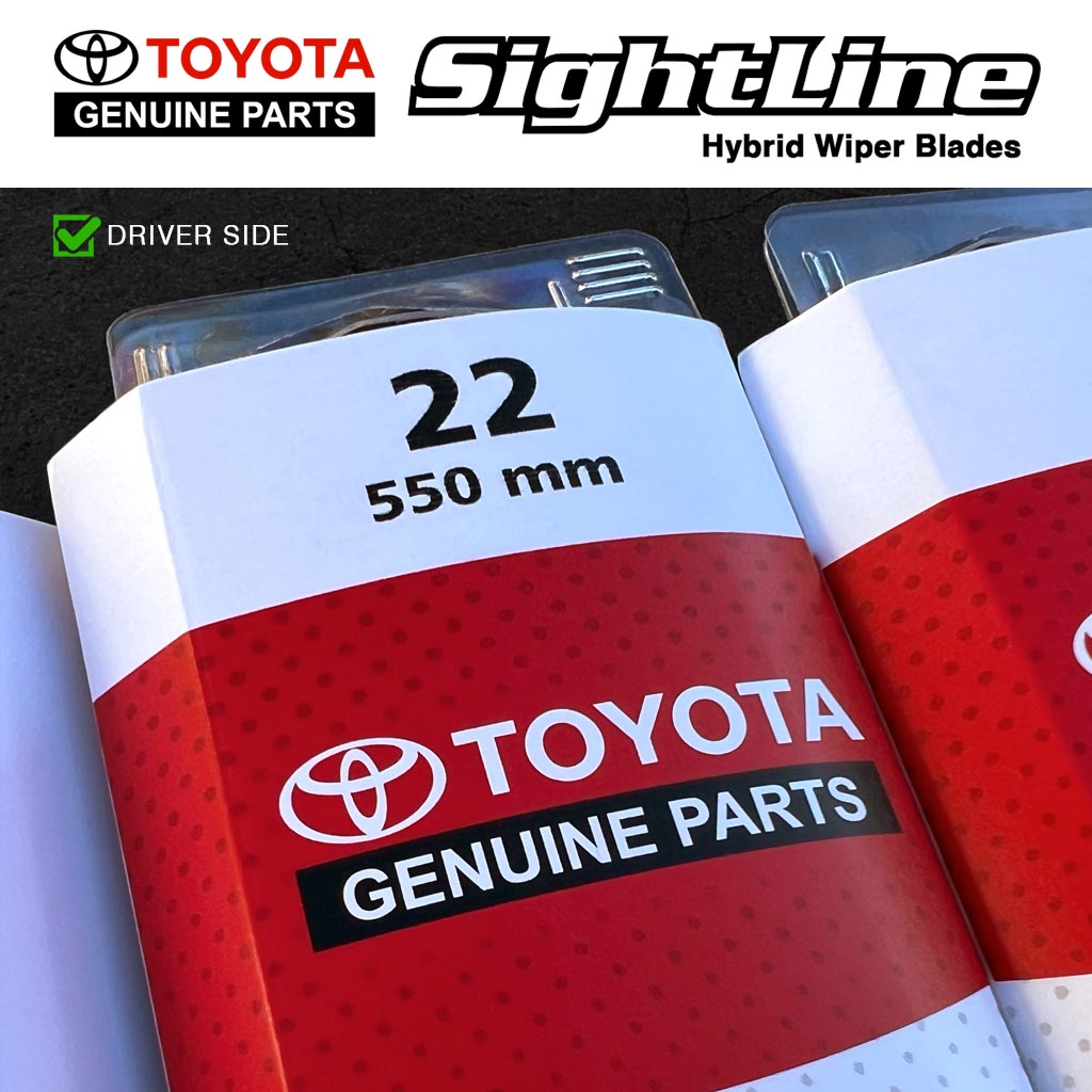 Tacoma SightLine OEM Wiper Blade Set image 4