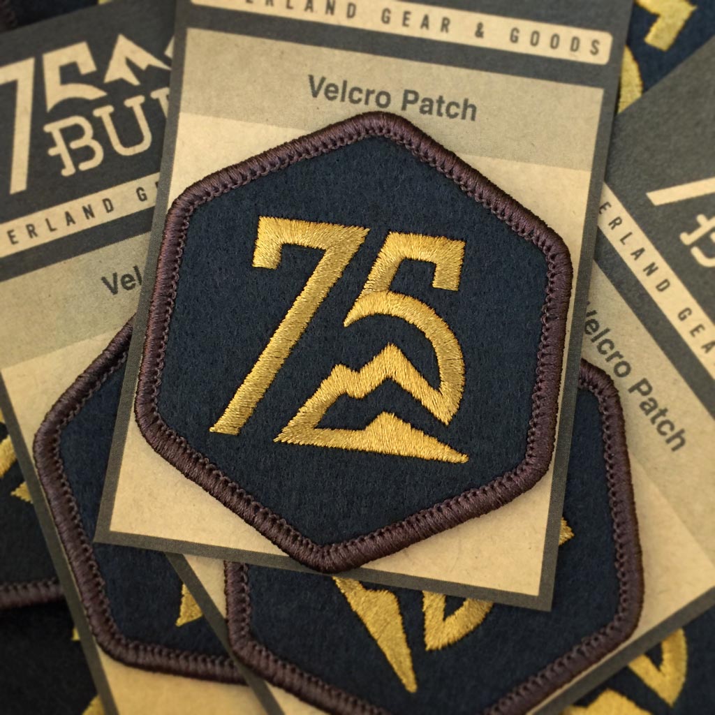 75 Patch 75 Icon Felt Velcro Patch – 75Built