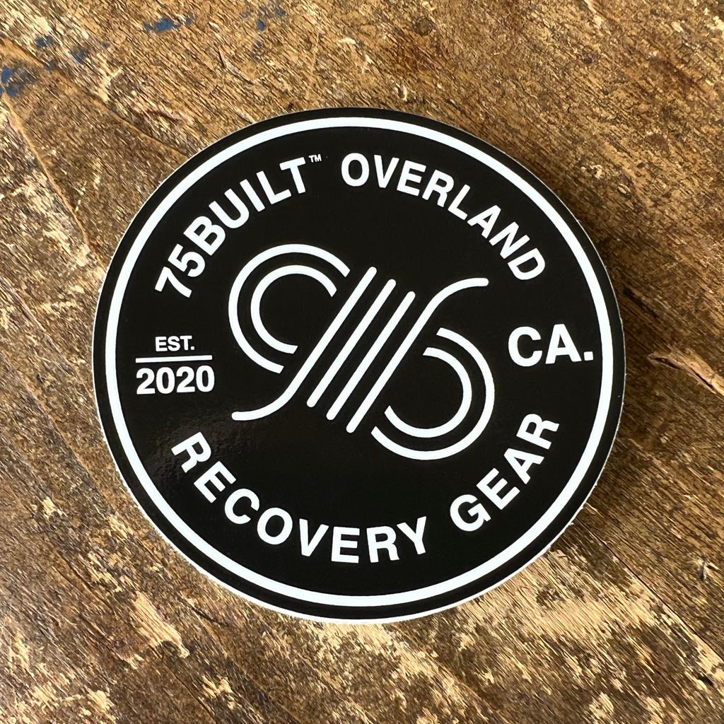 75Built Recovery Sticker image 1