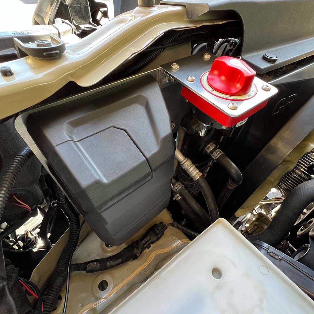 Winch Control Box Relocation Panel for Tacoma (3rd Gen) image 2