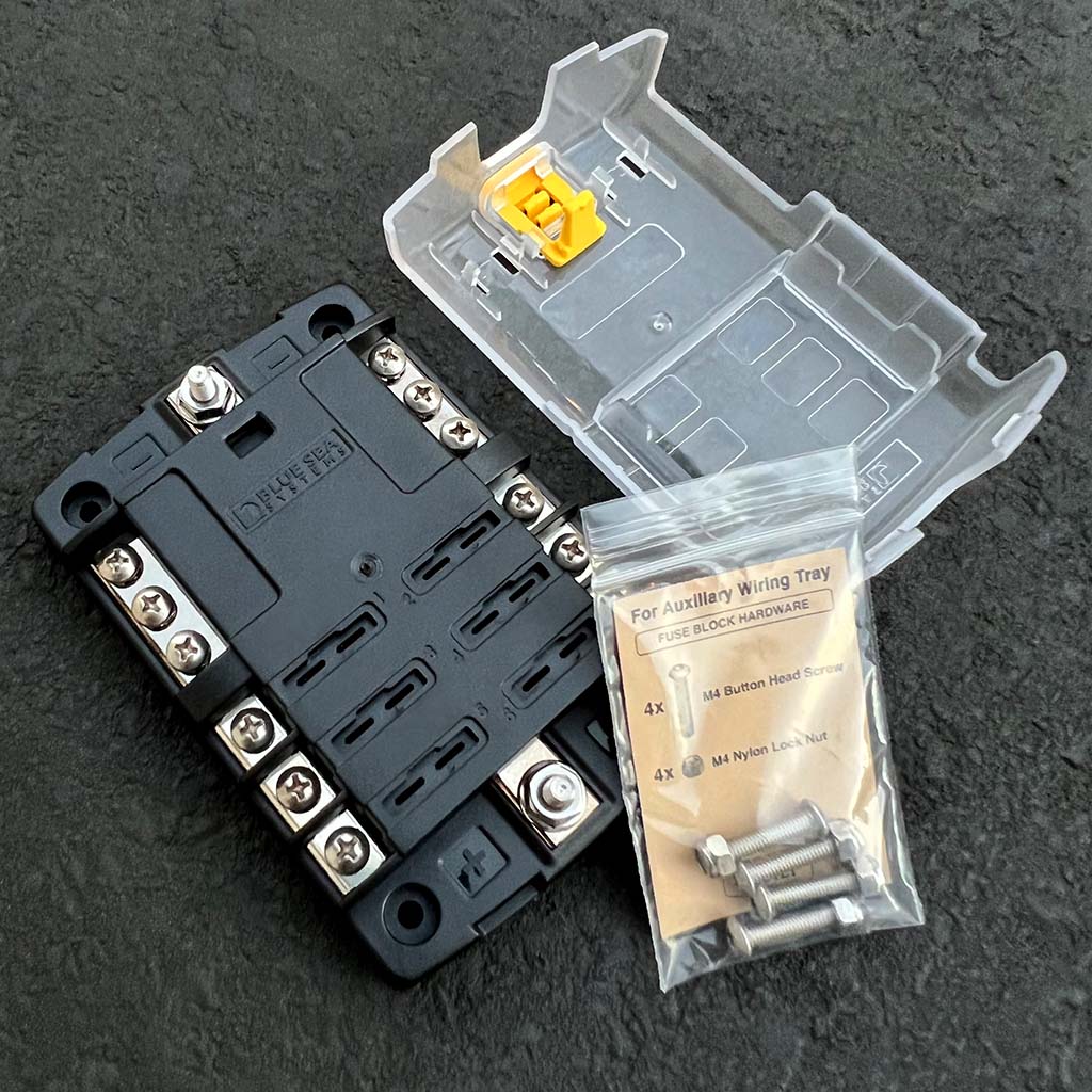 Blue Sea Fuse Block with Cover image 6