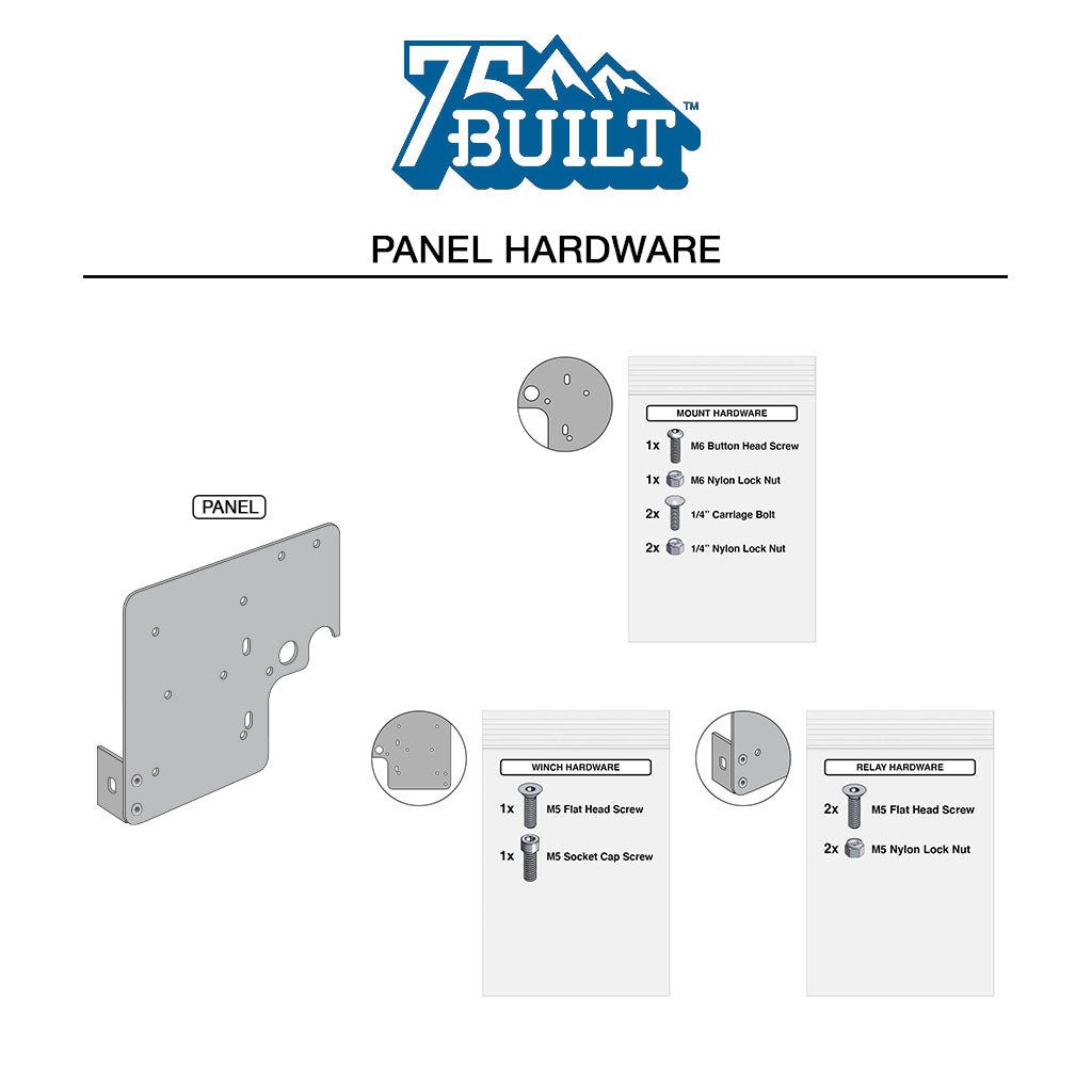Winch Control Box Relocation Panel for Tacoma (3rd Gen) image 7