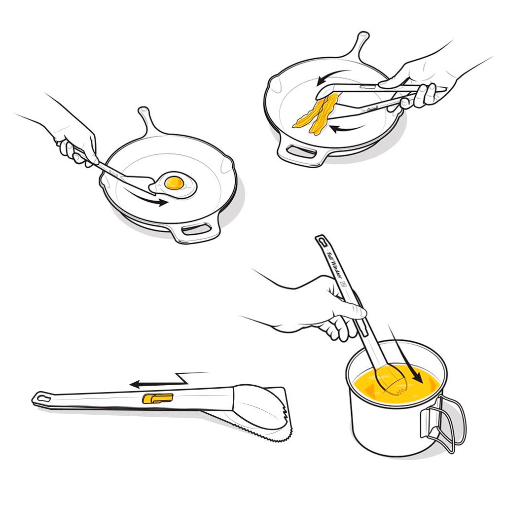 The Splitter - Titanium Multi-Utensil image 7