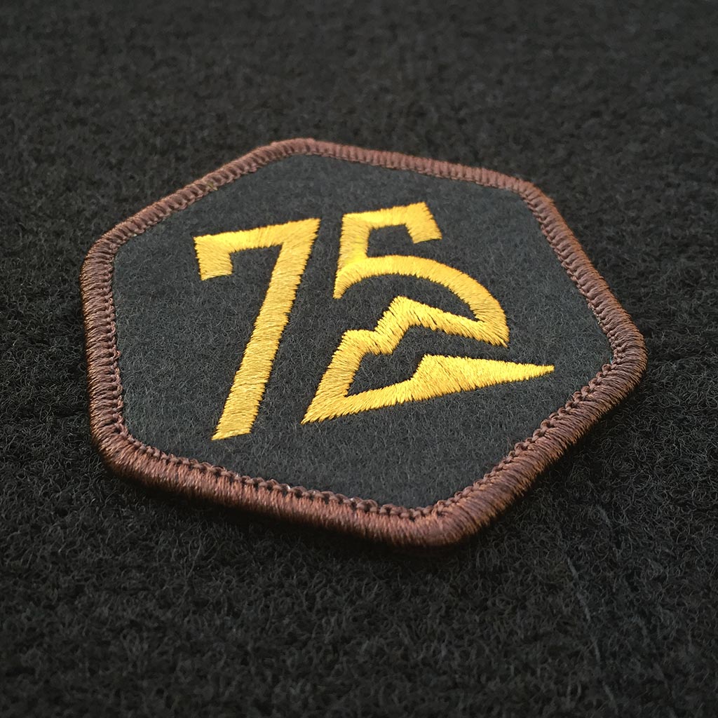 75 Icon Felt Patch image 4