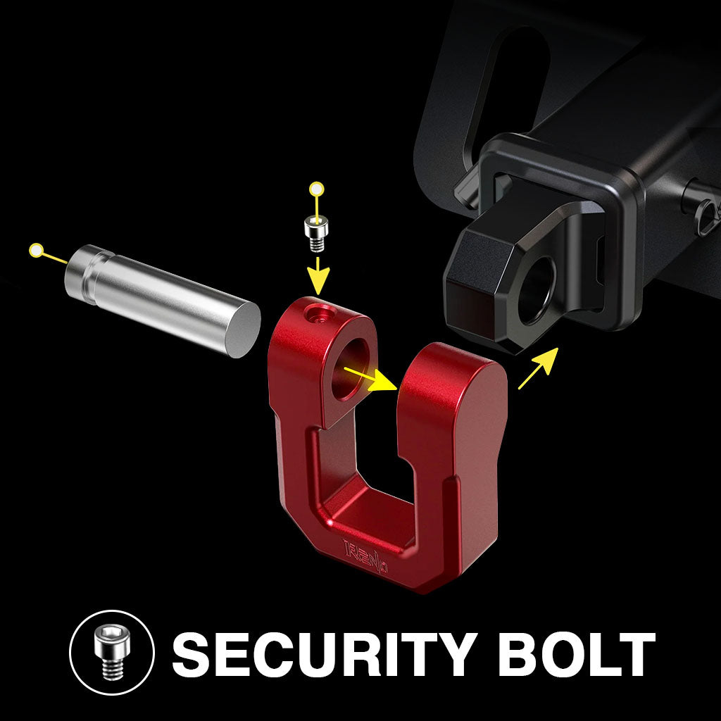 3/4" Aluminum Security D-Ring Reno Shackle image 2