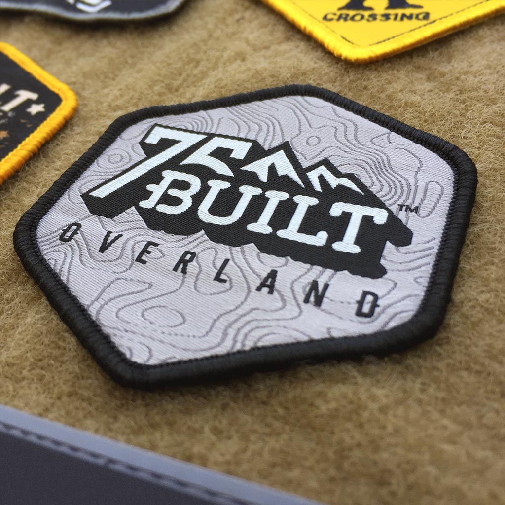 75Built Logo Patch image 2