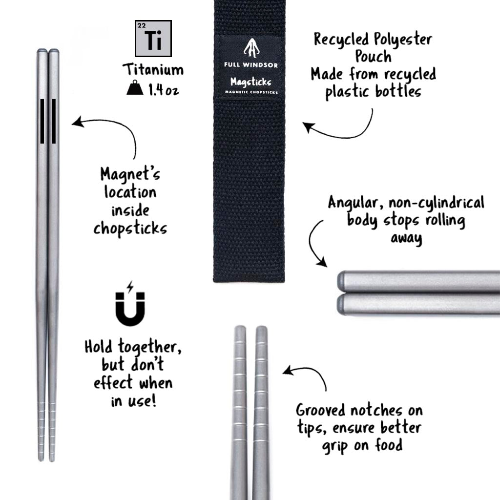 Magsticks - Titanium Magnetic Chopsticks image 5