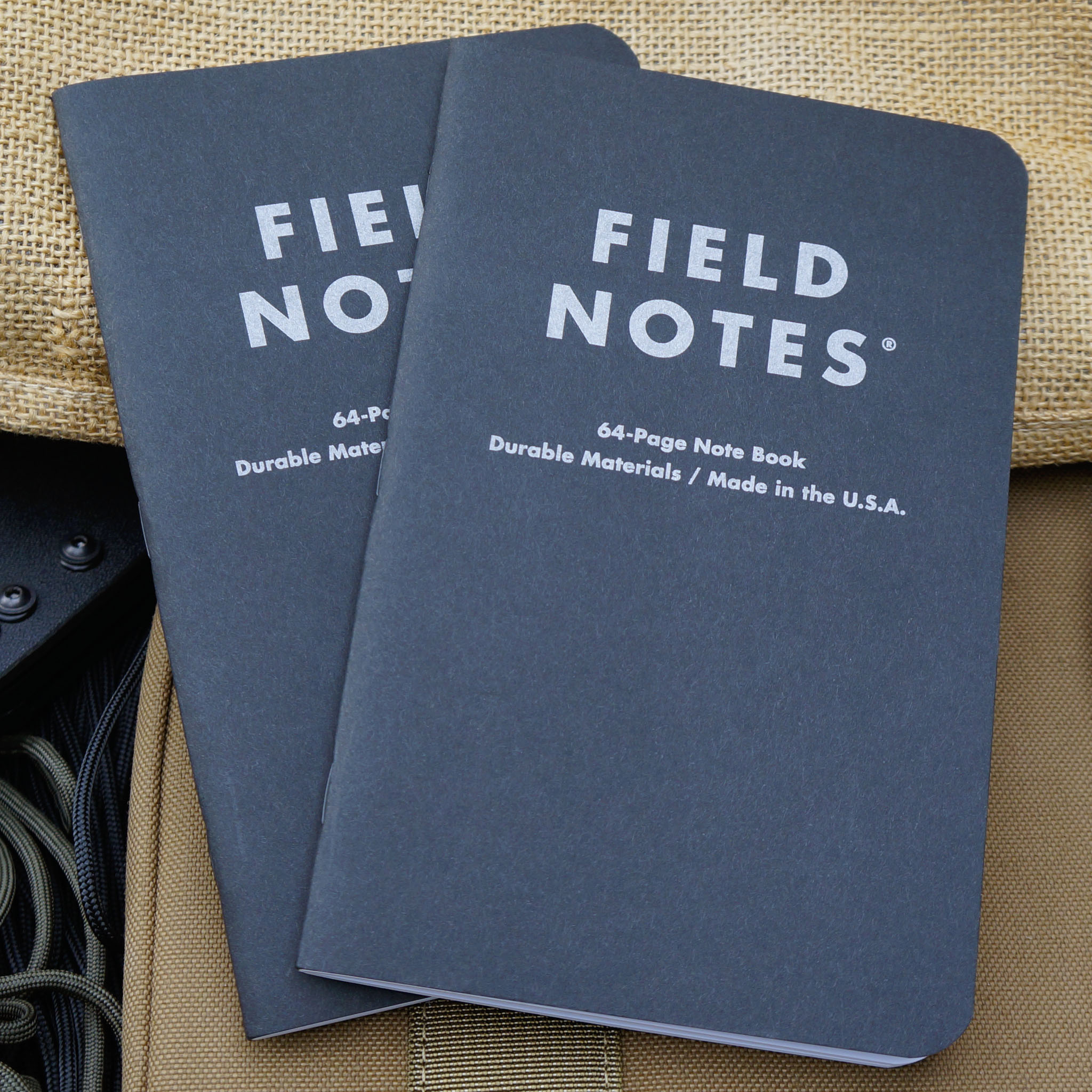 Field Notes - Pitch Black Ruled 2-Pack image 1