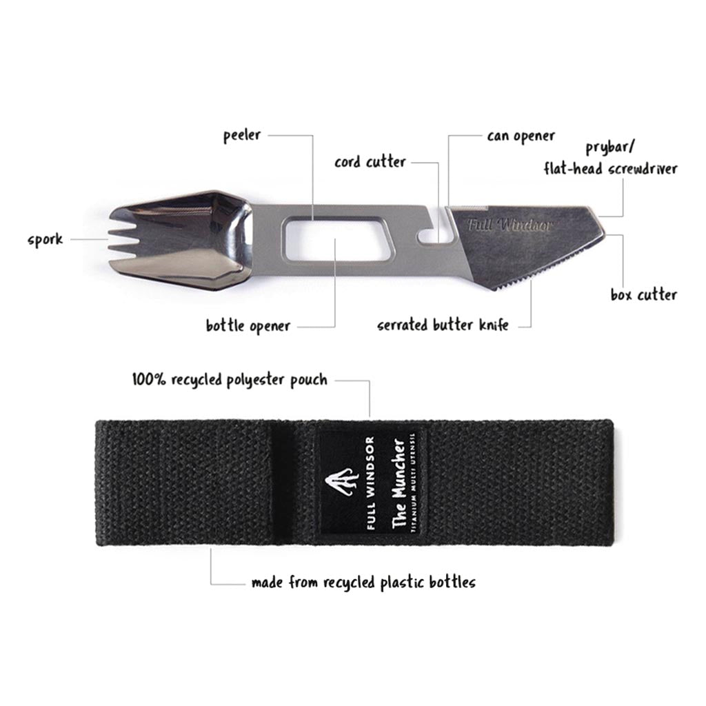 The Muncher - Titanium Multi-Tool Utensil image 14