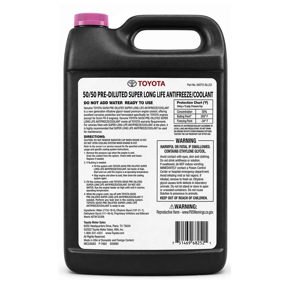 Toyota OEM Antifreeze Coolant