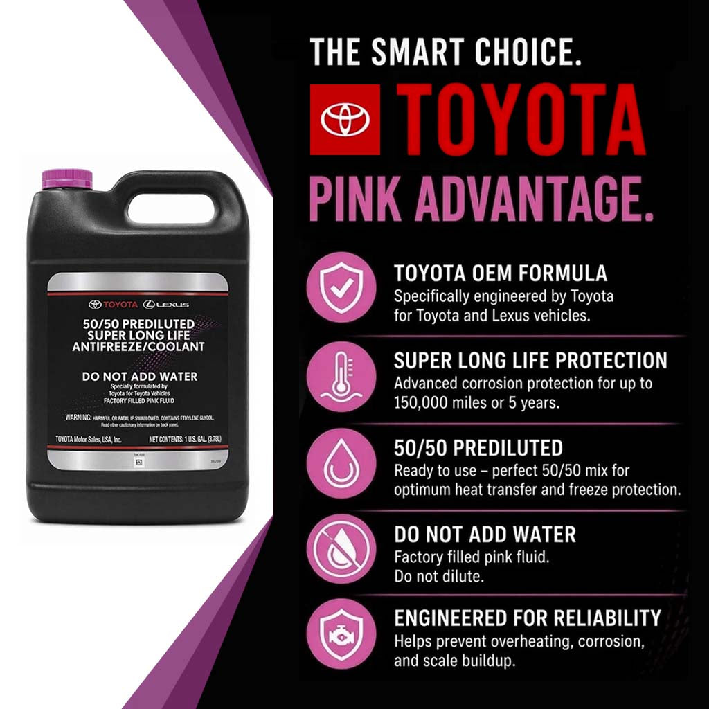 Toyota OEM Antifreeze Coolant