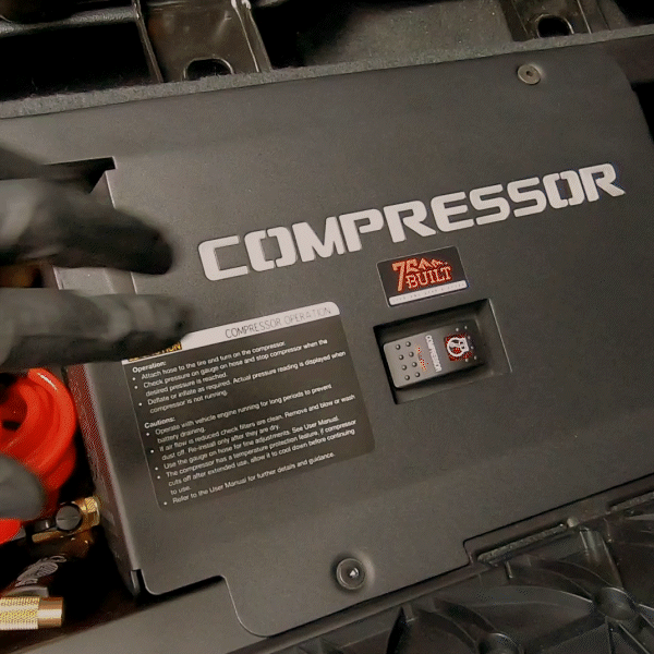 Tacoma Under-Seat Air Compressor Kit