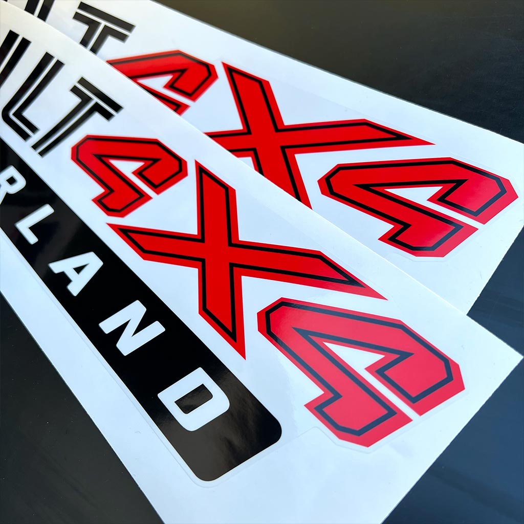 75Built 4x4 Overland Decal