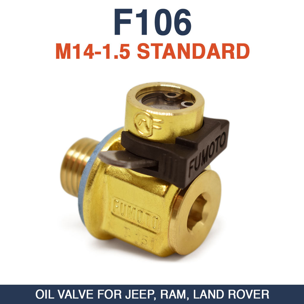 FUMOTO Oil Drain Valve [JEEP, RAM, LAND ROVER]