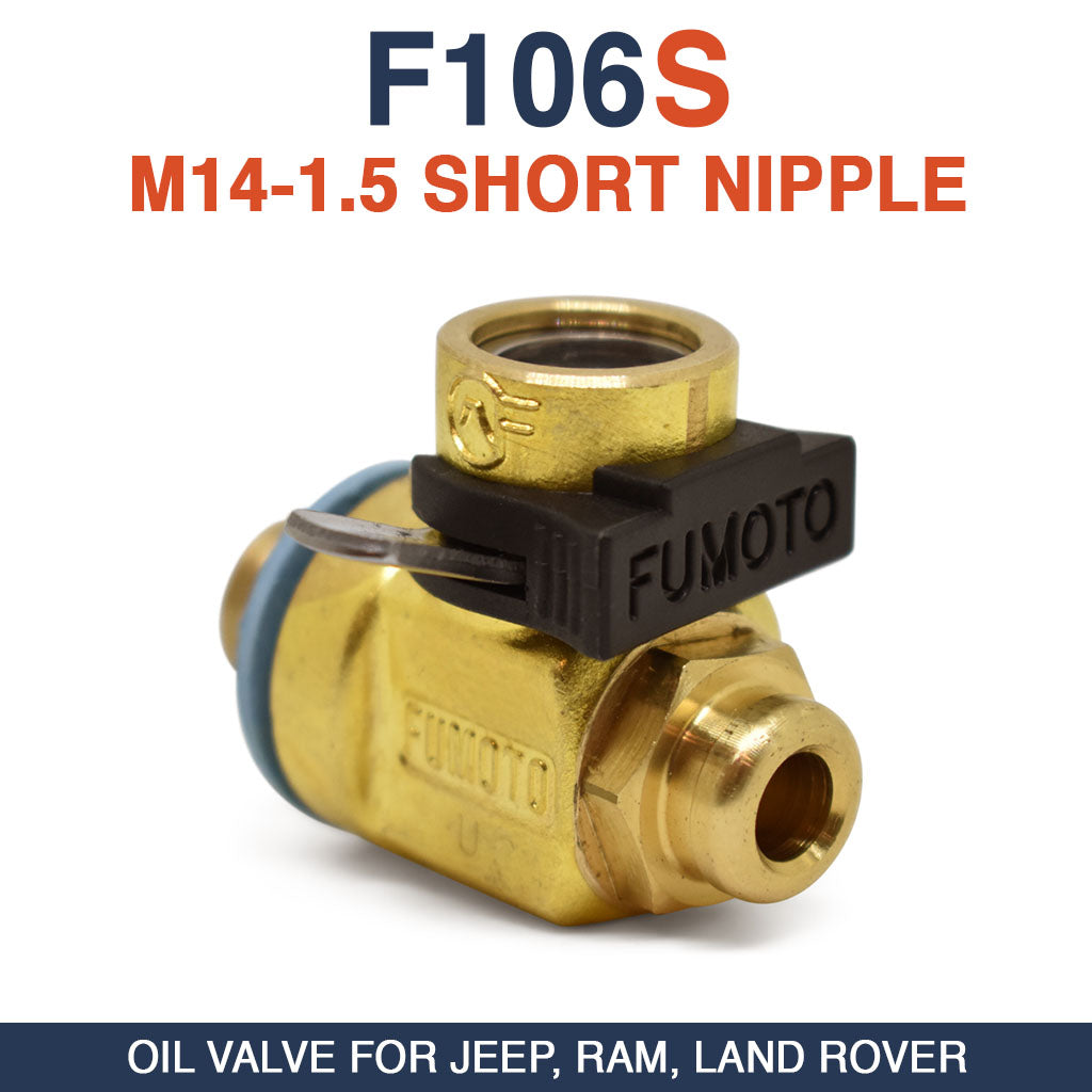 FUMOTO Oil Drain Valve [JEEP, RAM, LAND ROVER]