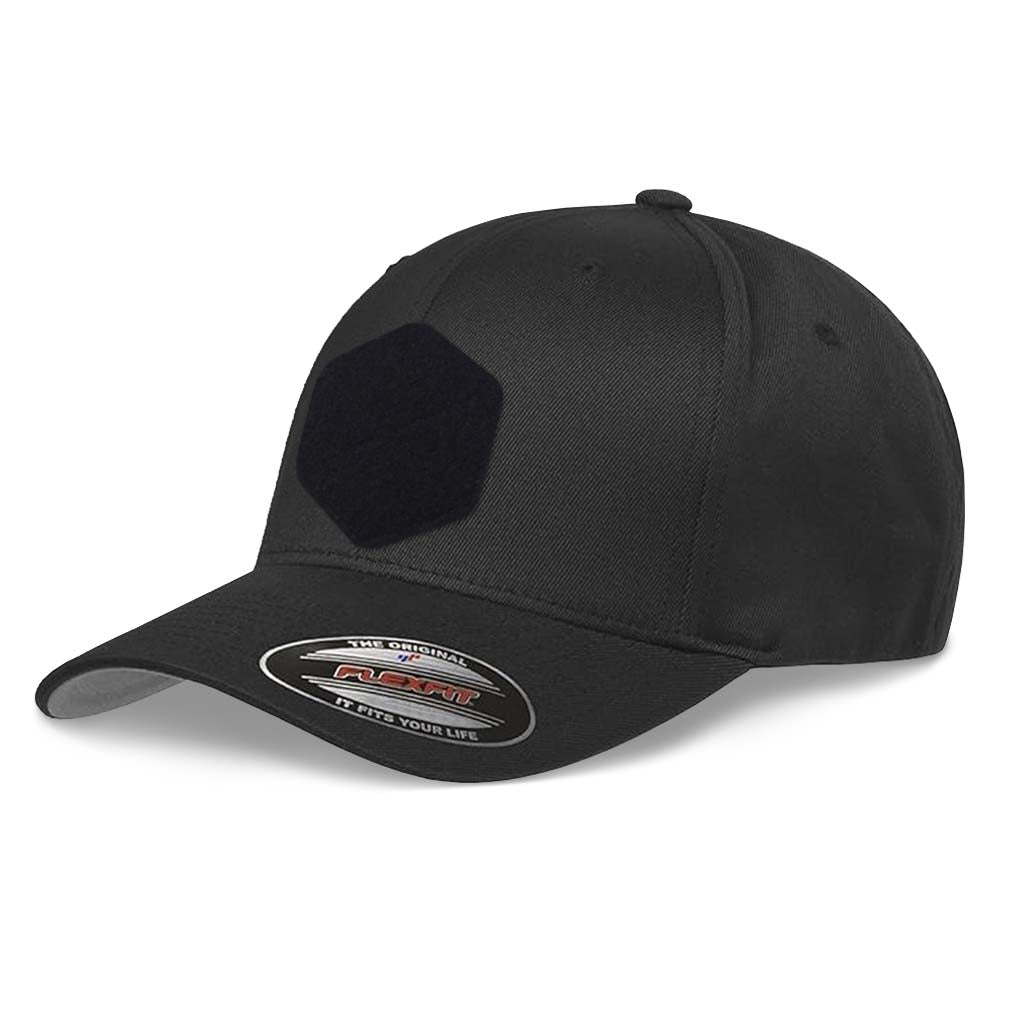 FLEXFIT® Black Cap - 75Built Patch