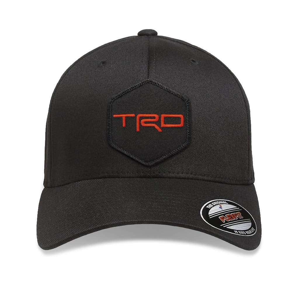 FLEXFIT® Black Cap - 75Built Patch