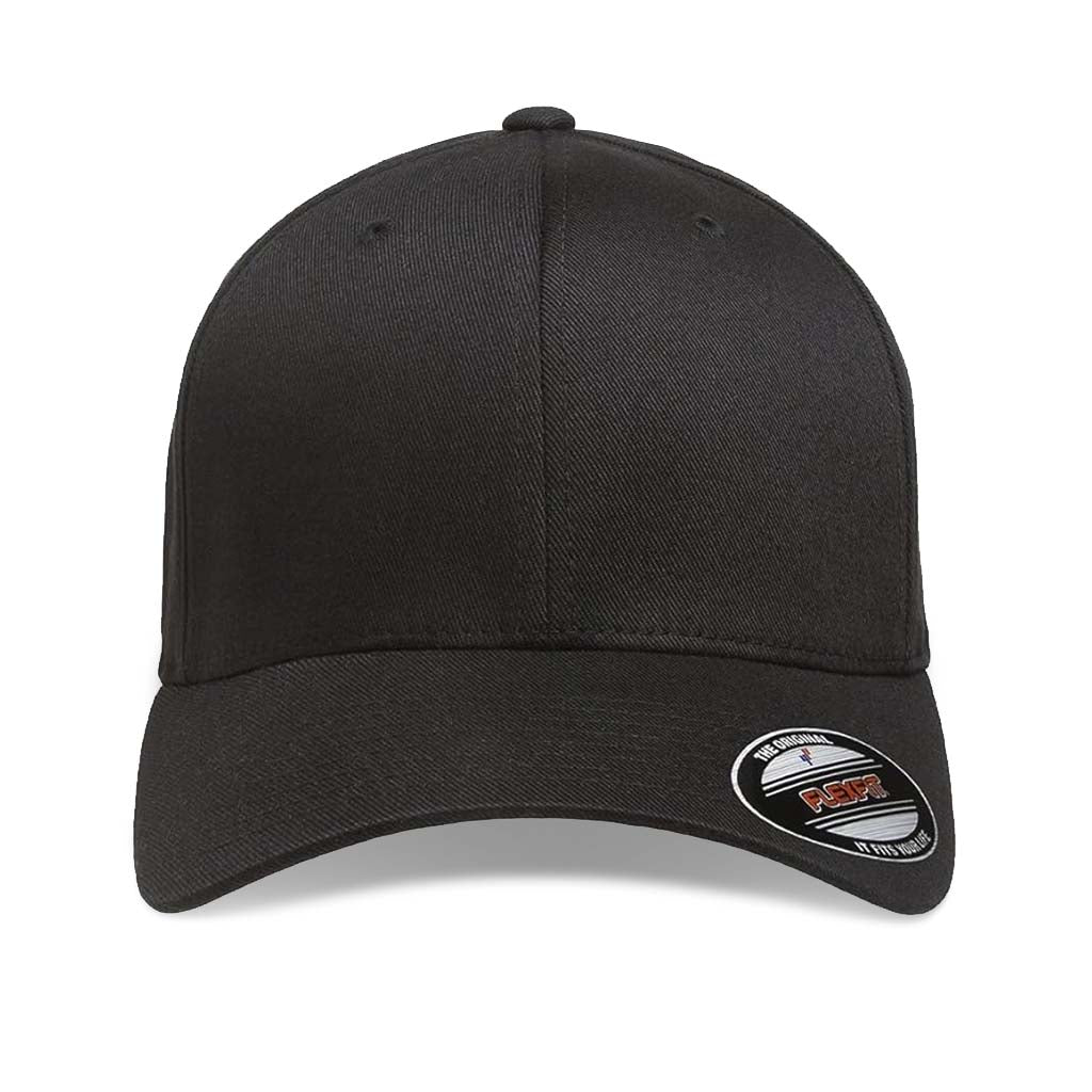 FLEXFIT® Black Cap - Plain