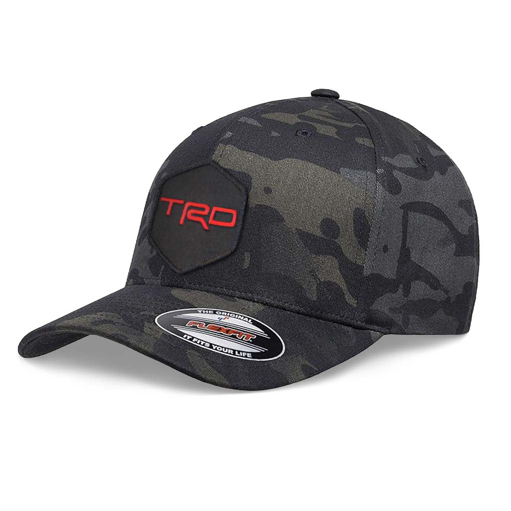 FLEXFIT® Black Multicam Cap - 75Built Patch