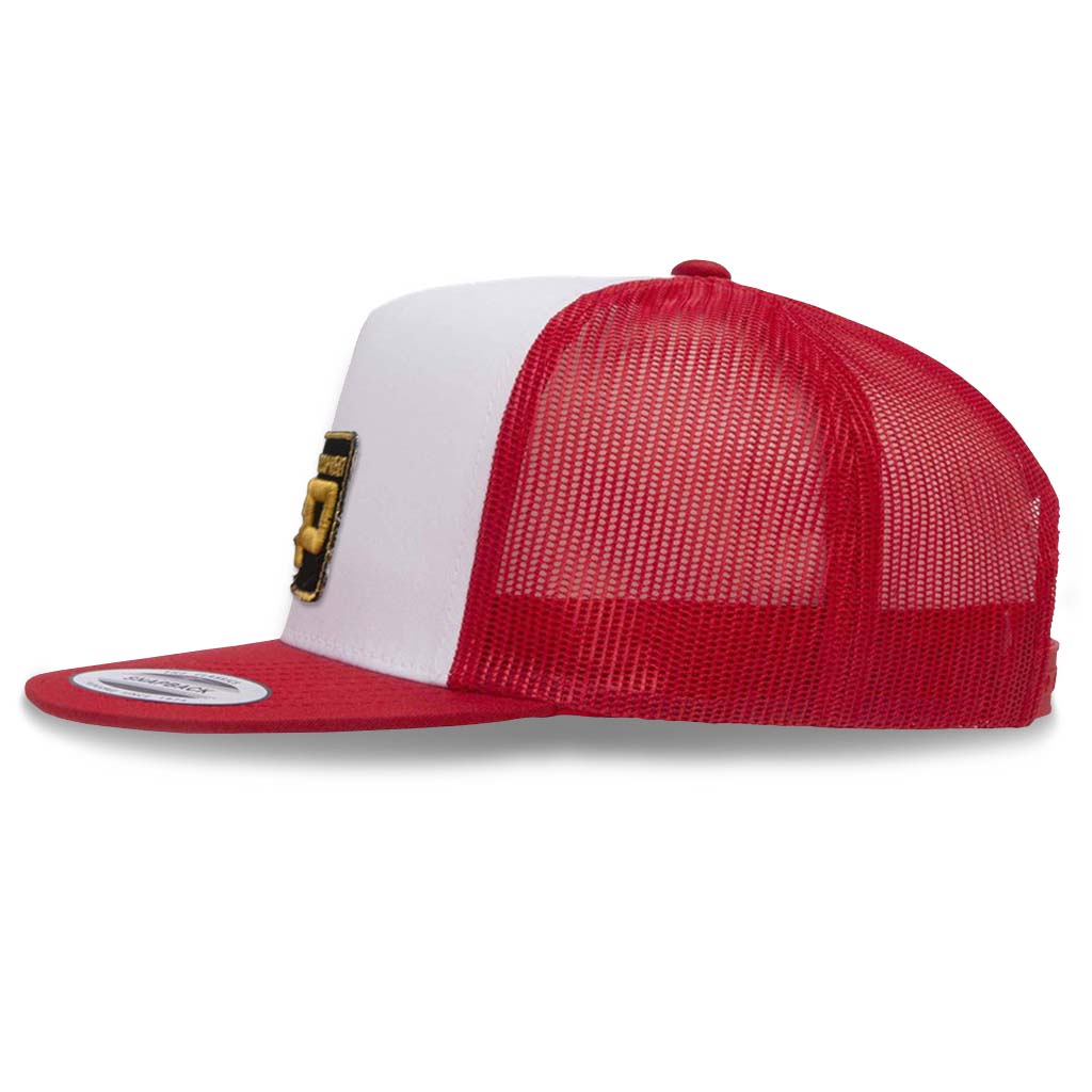 Toyota Gold TRD Patch Trucker Cap