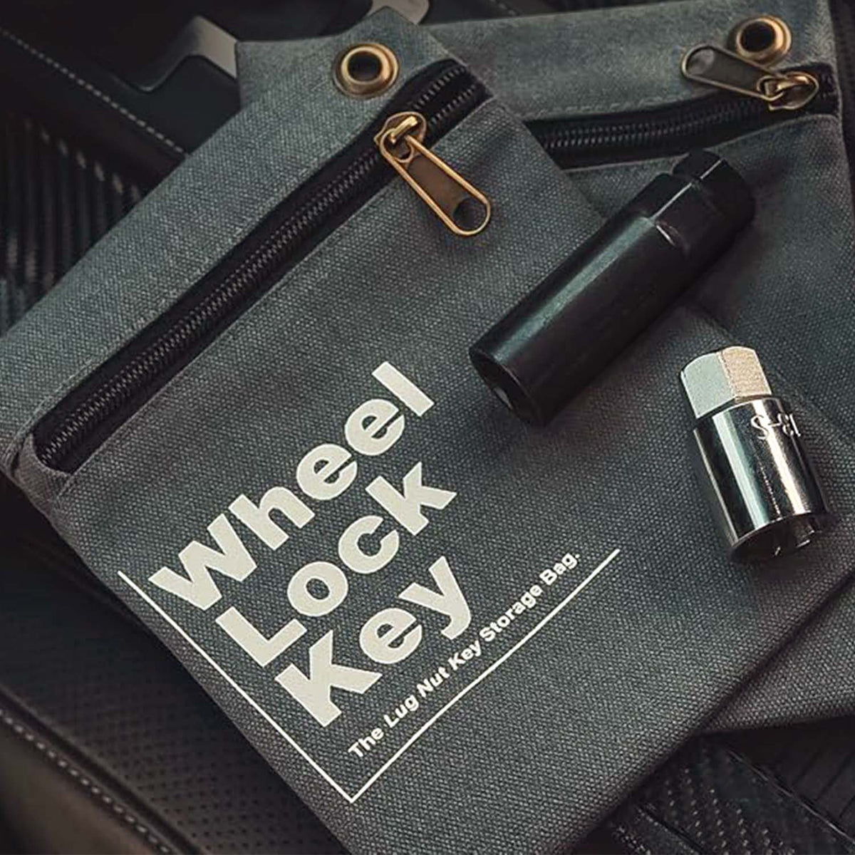 Wheel Lock Key Bag