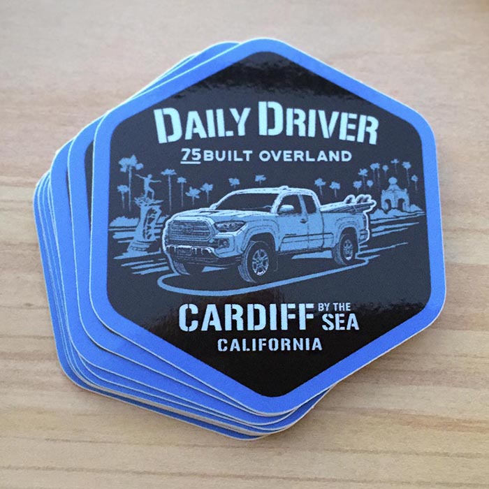 Daily Drive Sticker Tacoma Daily Driver Sticker – 75Built