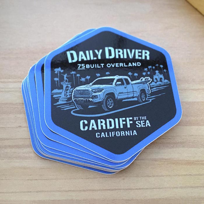Daily Drive Sticker Tacoma Daily Driver Sticker – 75Built