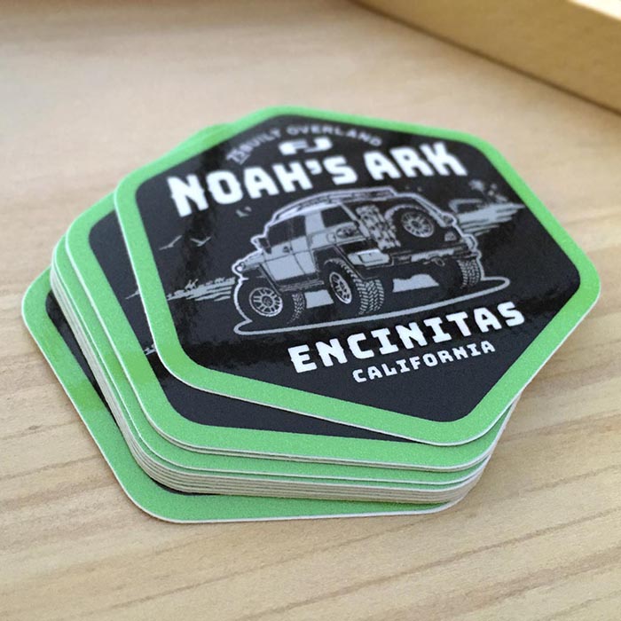 FJ Cruiser Noah's Ark Sticker