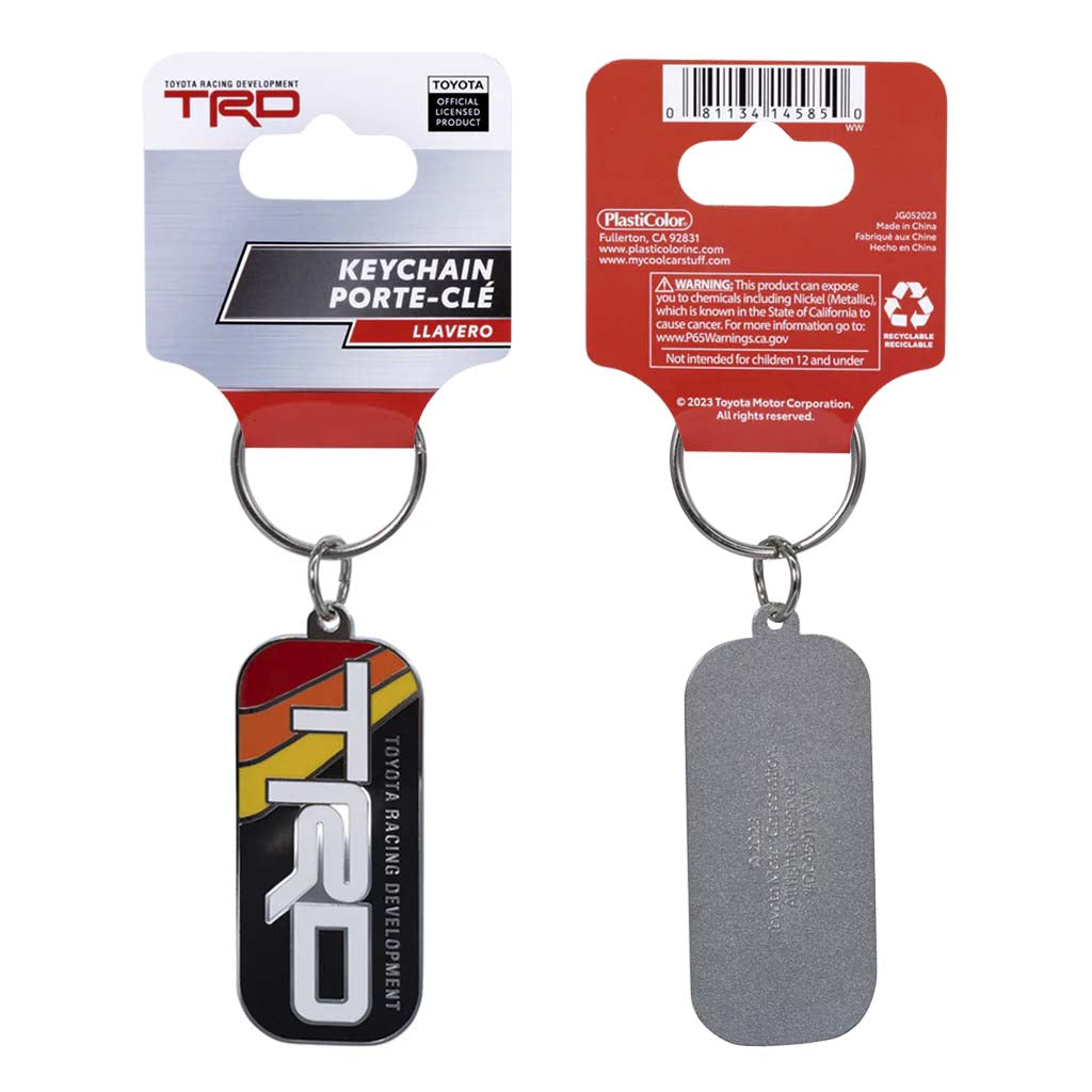 TRD Metal Keychain - Retro