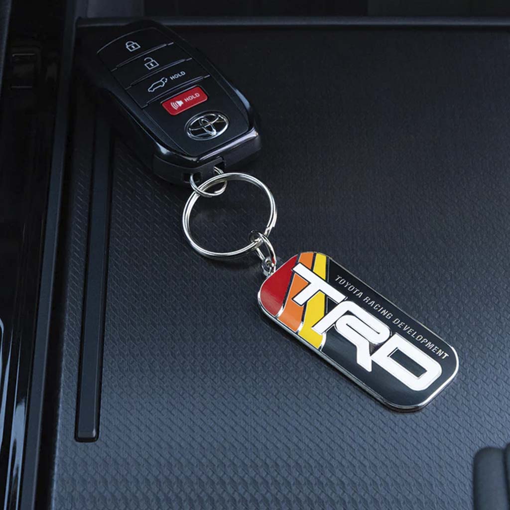 TRD Metal Keychain - Retro
