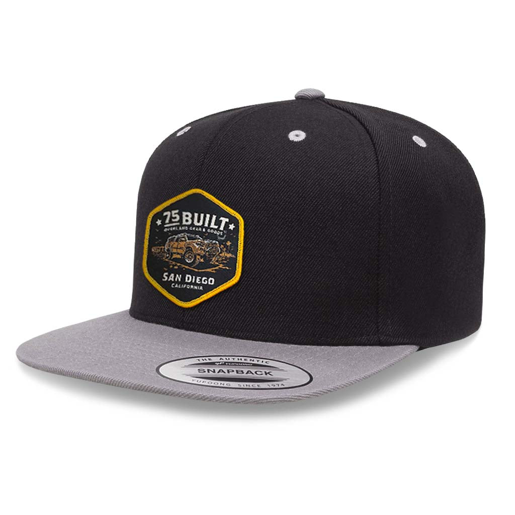Classic Snapback Cap - 75Built Patch