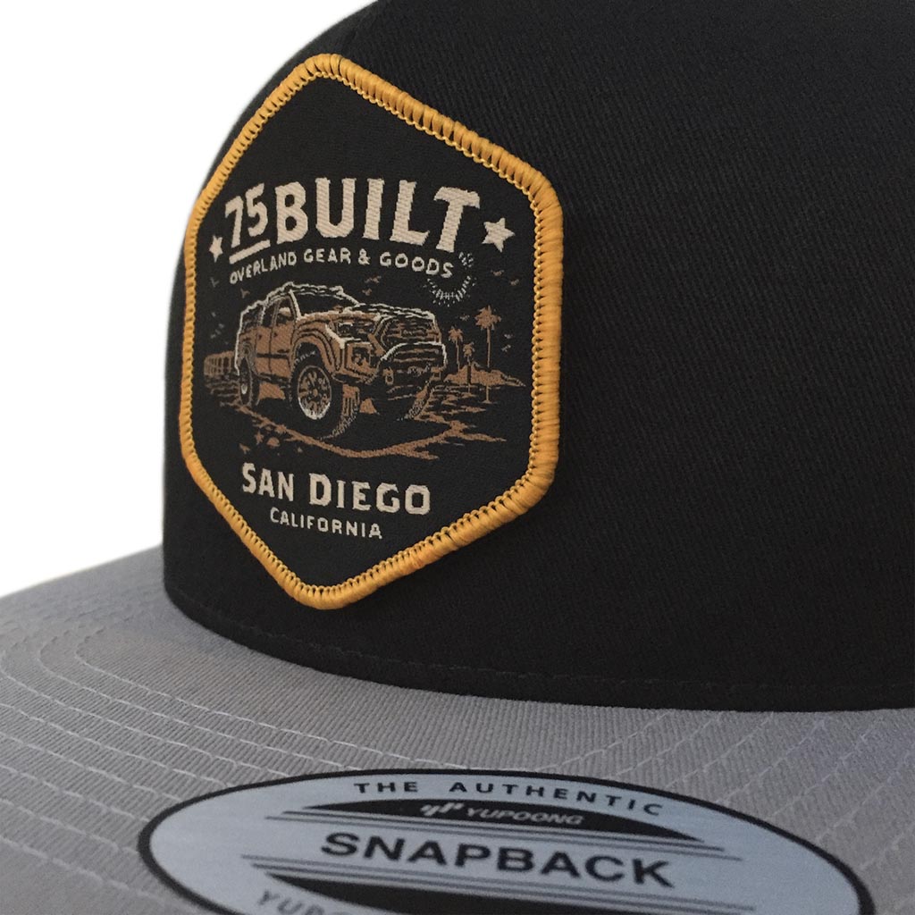 Classic Snapback Cap - 75Built Patch