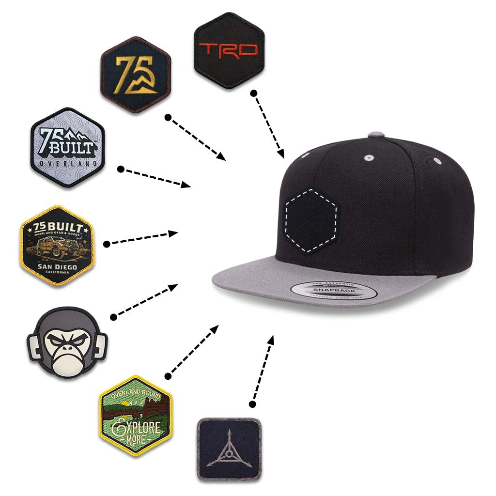 Classic Snapback Cap - 75Built Patch