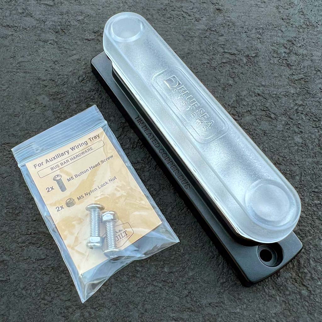 Blue Sea 150A Terminal Bus Bar with Cover image 1