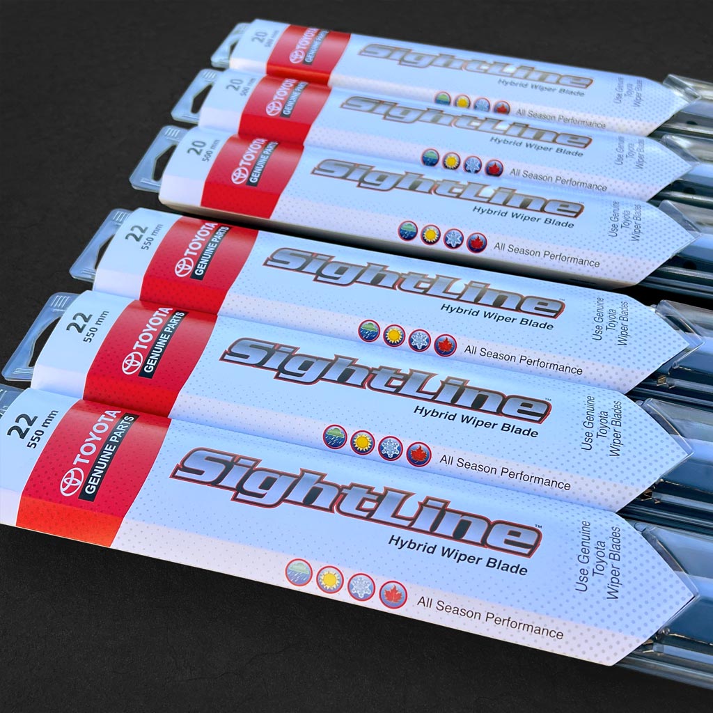 Tacoma SightLine OEM Wiper Blade Set image 8