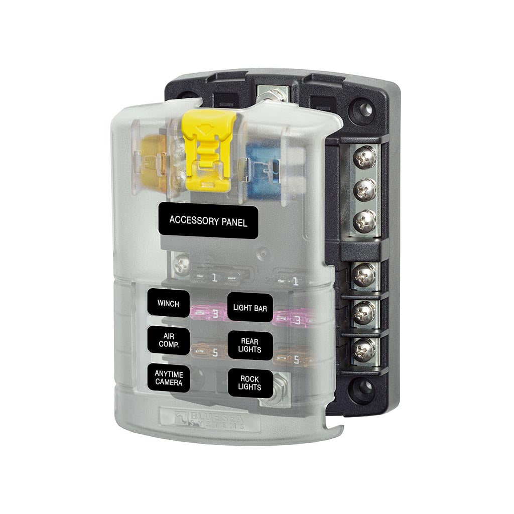 Blue Sea Fuse Block with Cover image 3