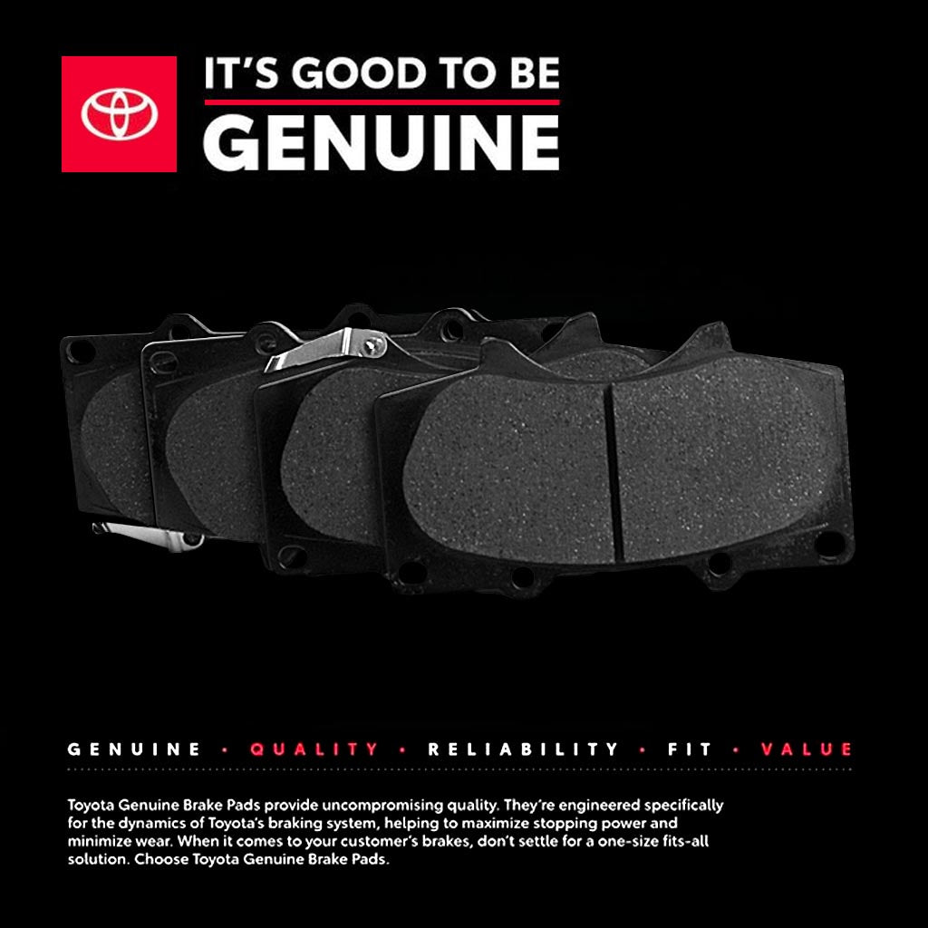 Tacoma OEM Front Disc Brake Pad Kit image 6