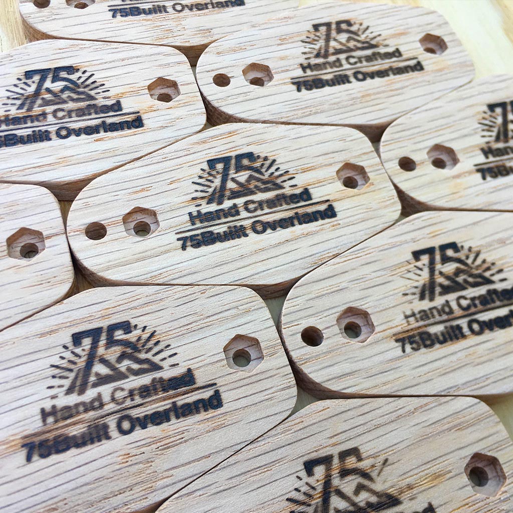 75Built Machined Keychain image 6