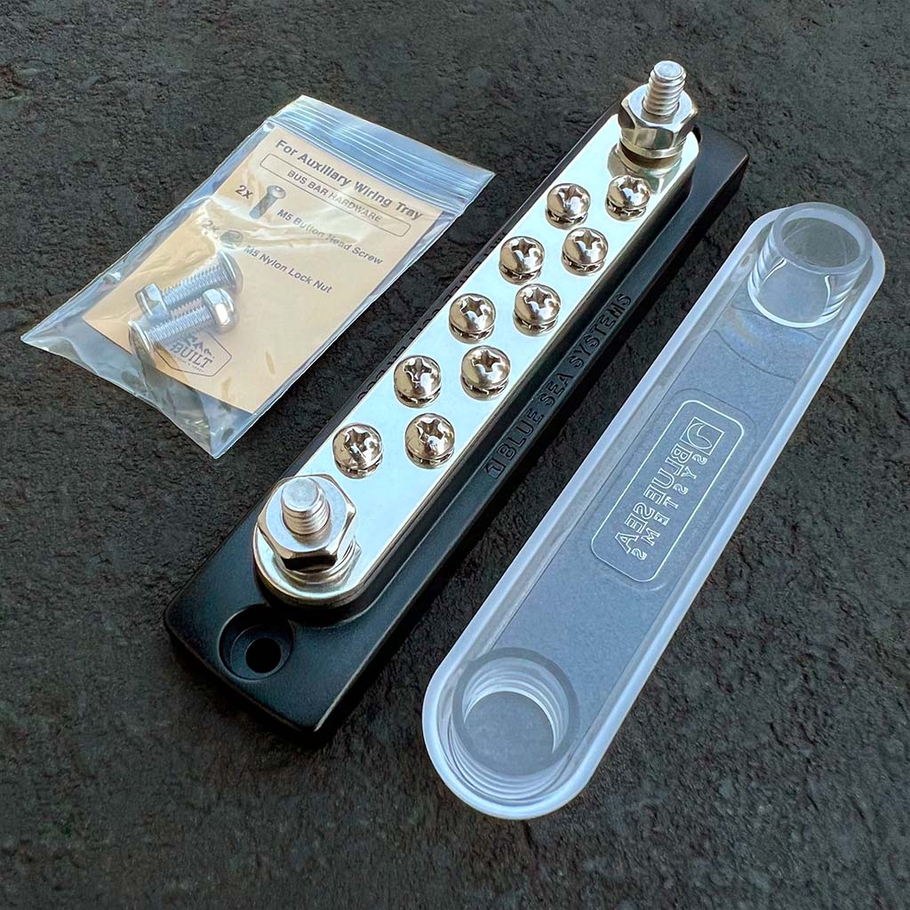 Blue Sea 150A Terminal Bus Bar with Cover image 0