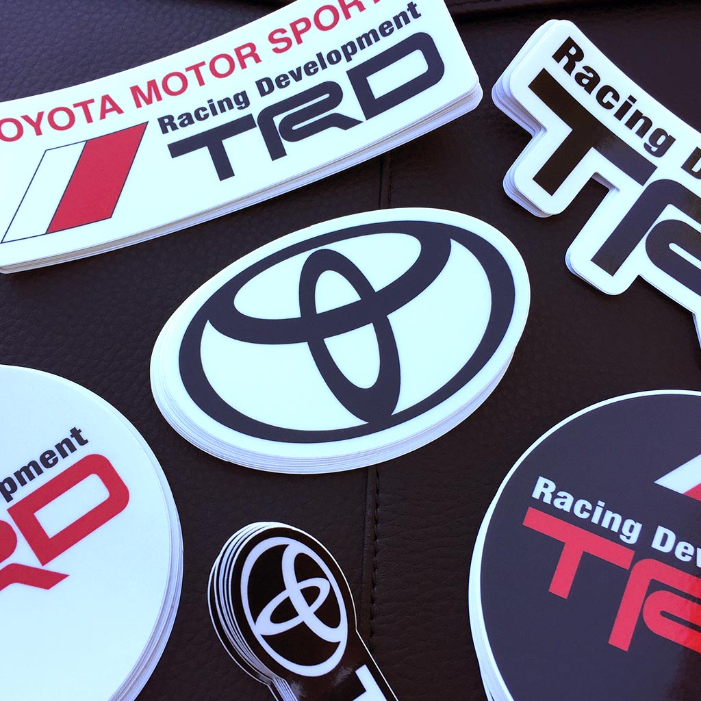 Toyota Ellipse Logo Sticker image 0