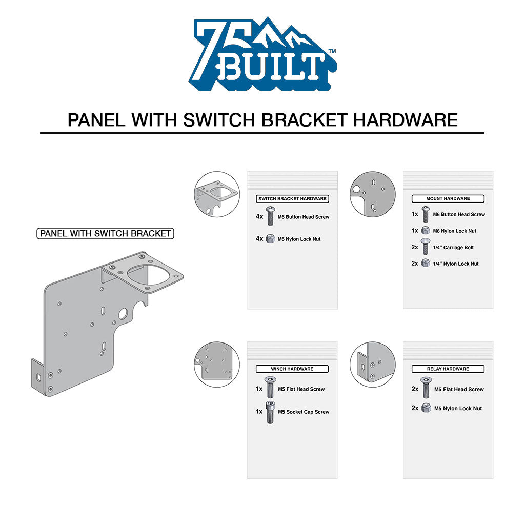 Winch Control Box Relocation Panel for Tacoma (3rd Gen) image 8