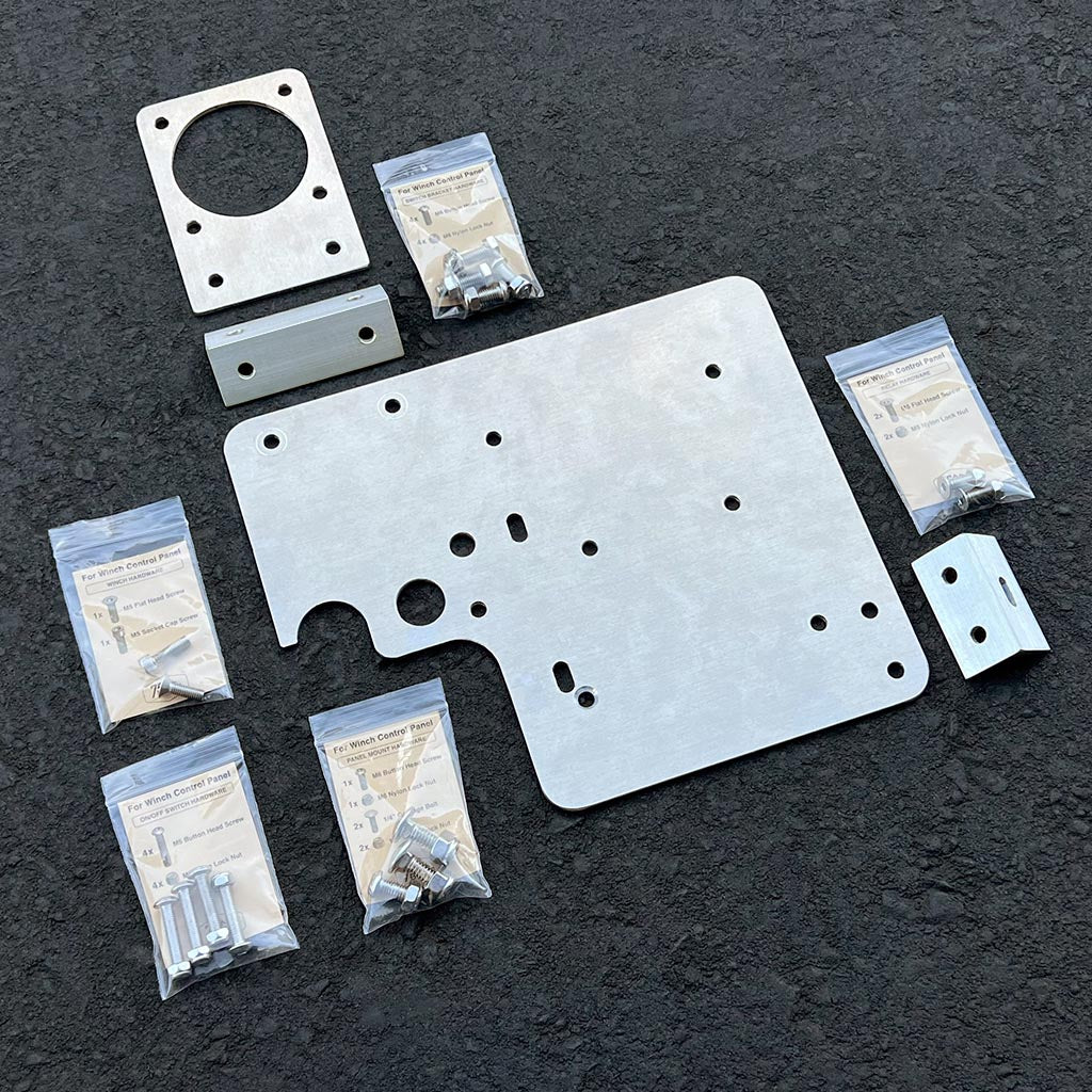 Winch Control Box Relocation Panel for Tacoma (3rd Gen) image 3